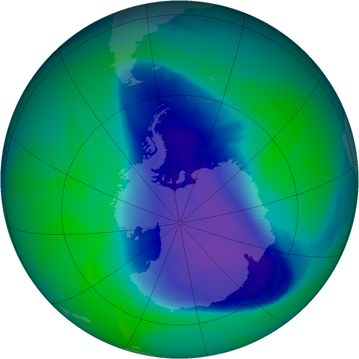 Ozone Map 2006-11-15